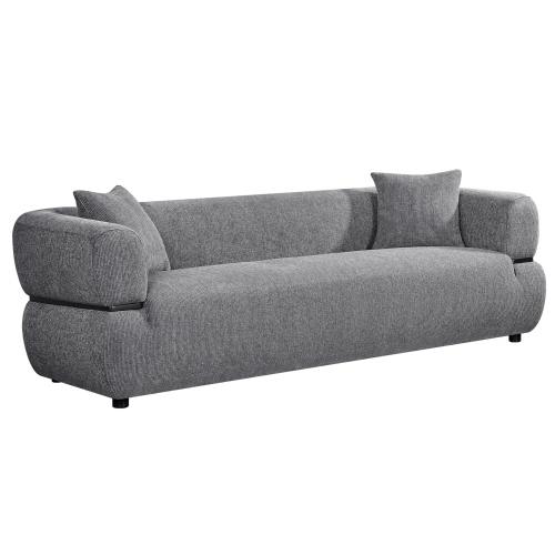 ΚΑΝΑΠΕΣ 3-ΘΕΣΙΟΣ ARCTIS HM3327.01 ΓΚΡΙ ΥΦΑΣΜΑ 229x88x88Υεκ.
