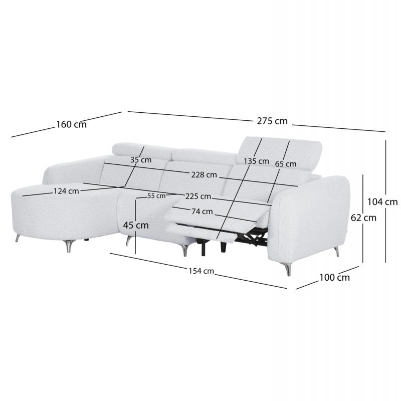 ΚΑΝΑΠΕΣ ΑΡΙΣΤΕΡΗ ΓΩΝΙΑ 3Θ ΜΕ RECLINE VALENTE HM3317.01L ΑΝΟΙΧΤΟ ΓΚΡΙ ΥΦΑΣΜΑ 275x160x104Yεκ ΚΑΝΑΠΕΣ ΑΡΙΣΤΕΡΗ ΓΩΝΙΑ 3Θ ΜΕ RECLINE VALENTE HM3317.01L ΑΝΟΙΧΤΟ ΓΚΡΙ ΥΦΑΣΜΑ 275x160x104Yεκ