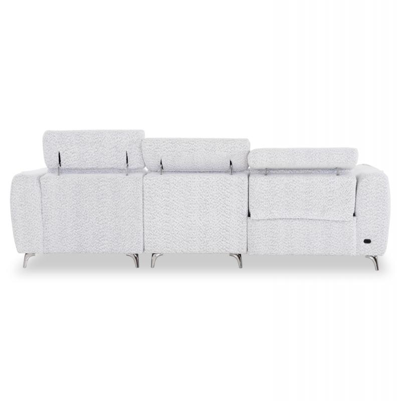 ΚΑΝΑΠΕΣ ΔΕΞΙΑ ΓΩΝΙΑ 3Θ ΜΕ RECLINE VALENTE HM3317.01R ΑΝΟΙΧΤΟ ΓΚΡΙ ΥΦΑΣΜΑ 275x160x104Yεκ