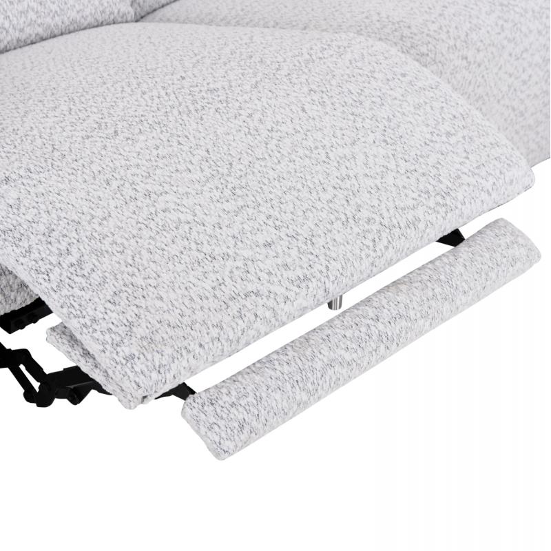 ΚΑΝΑΠΕΣ ΔΕΞΙΑ ΓΩΝΙΑ 3Θ ΜΕ RECLINE VALENTE HM3317.01R ΑΝΟΙΧΤΟ ΓΚΡΙ ΥΦΑΣΜΑ 275x160x104Yεκ