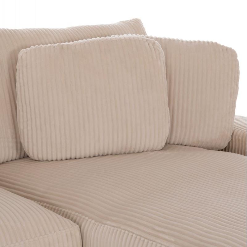 ΚΑΝΑΠΕΣ ΔΕΞΙΑ ΓΩΝΙΑ CRANFIELD HM3287.02R ΜΠΕΖ ΡΙΓΕ ΥΦΑΣΜΑ 315x167(γωνία)x67Υεκ. ΚΑΝΑΠΕΣ ΔΕΞΙΑ ΓΩΝΙΑ CRANFIELD HM3287.02R ΜΠΕΖ ΡΙΓΕ ΥΦΑΣΜΑ 315x167(γωνία)x67Υεκ.