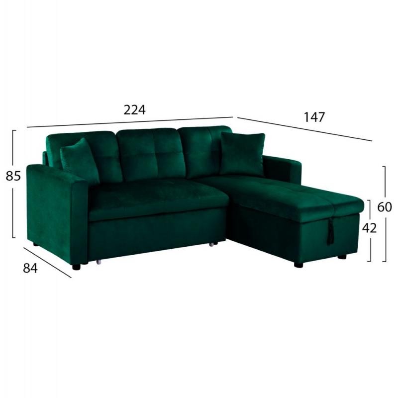 ΚΑΝΑΠΕΣ ΓΩΝΙΑ ΚΡΕΒΑΤΙ WAYNE 224x147x85Υεκ. HM3028.13 ΒΕΛΟΥΔΟ ΚΥΠΑΡΙΣΣΙ ΚΑΝΑΠΕΣ ΓΩΝΙΑ ΚΡΕΒΑΤΙ WAYNE 224x147x85Υεκ. HM3028.13 ΒΕΛΟΥΔΟ ΚΥΠΑΡΙΣΣΙ
