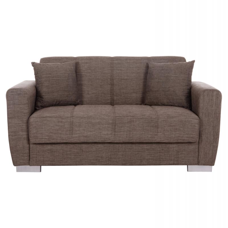 ΚΑΝΑΠΕΣ ΚΡΕΒΑΤΙ POLYA ΔΙΘΕΣΙΟΣ ΚΑΦΕ HM3241.02 153x87x77 εκ.