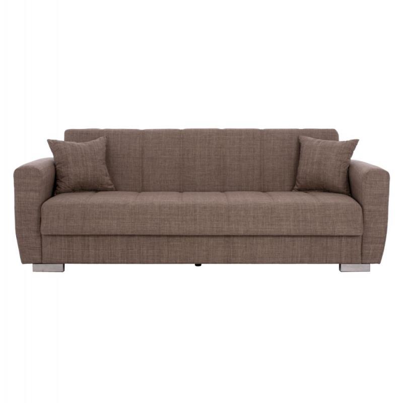 ΚΑΝΑΠΕΣ ΚΡΕΒΑΤΙ POLYA ΤΡΙΘΕΣΙΟΣ ΚΑΦΕ HM3240.02 215x80x77 εκ. ΚΑΝΑΠΕΣ ΚΡΕΒΑΤΙ POLYA ΤΡΙΘΕΣΙΟΣ ΚΑΦΕ HM3240.02 215x80x77 εκ.