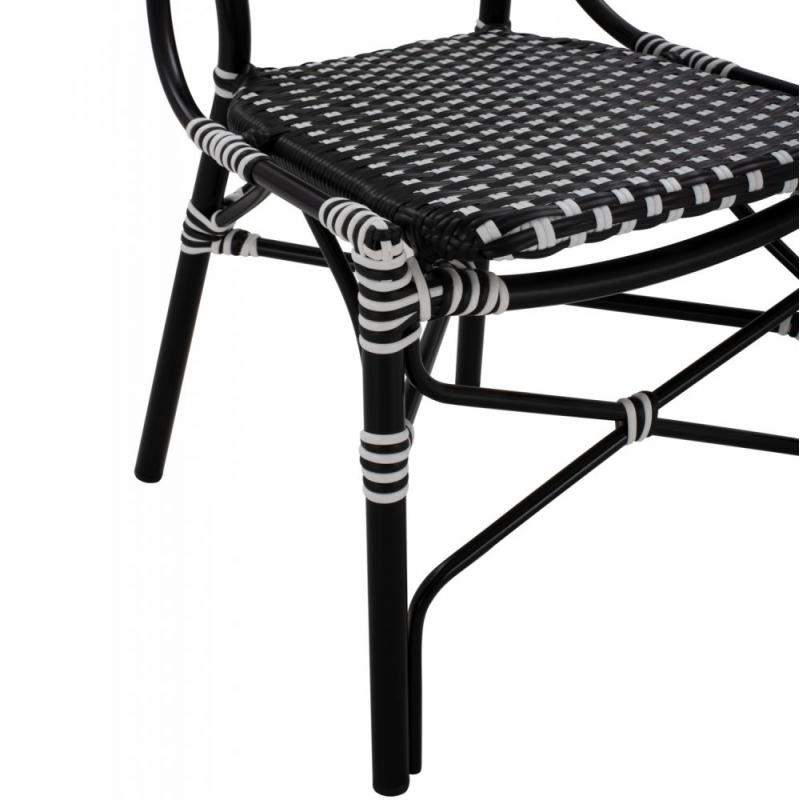 ΚΑΡΕΚΛΑ ΑΛΟΥΜΙΝΙΟΥ BAMBOO LOOK ΜΕ WICKER ΜΑΥΡΟ ΛΕΥΚΟ HM5792.02 46x60x96 εκ. ΚΑΡΕΚΛΑ ΑΛΟΥΜΙΝΙΟΥ BAMBOO LOOK ΜΕ WICKER ΜΑΥΡΟ ΛΕΥΚΟ HM5792.02 46x60x96 εκ.