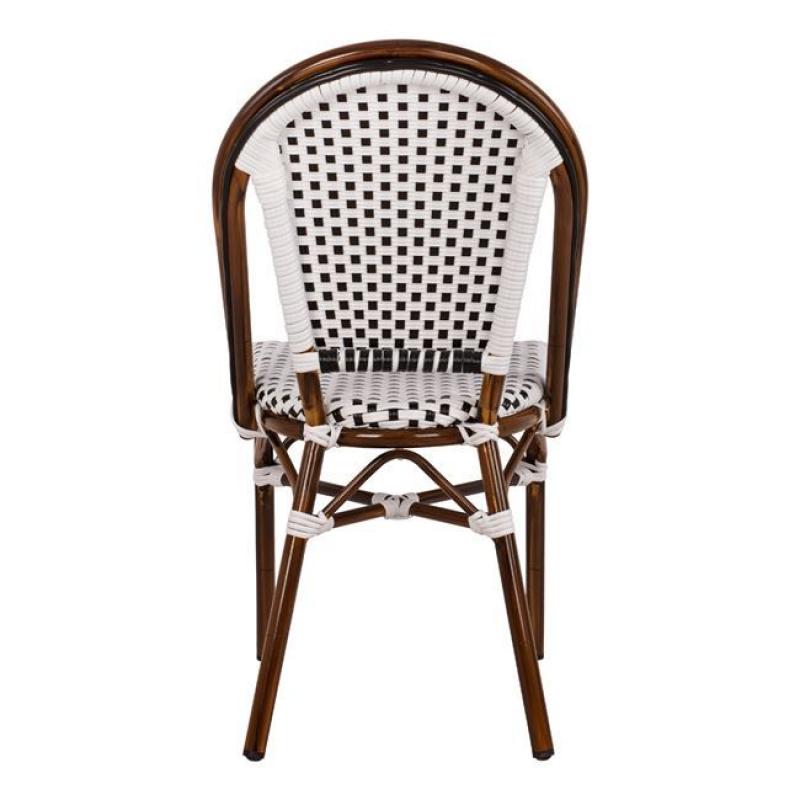 ΚΑΡΕΚΛΑ BISTRO ΑΛΟΥΜΙΝΙΟΥ BAMBOO LOOK ΜΕ ΛΕΥΚΟ-ΜΑΥΡΟ RATTAN HM5566.01 45x54x90Υεκ. ΚΑΡΕΚΛΑ BISTRO ΑΛΟΥΜΙΝΙΟΥ BAMBOO LOOK ΜΕ ΛΕΥΚΟ-ΜΑΥΡΟ RATTAN HM5566.01 45x54x90Υεκ.