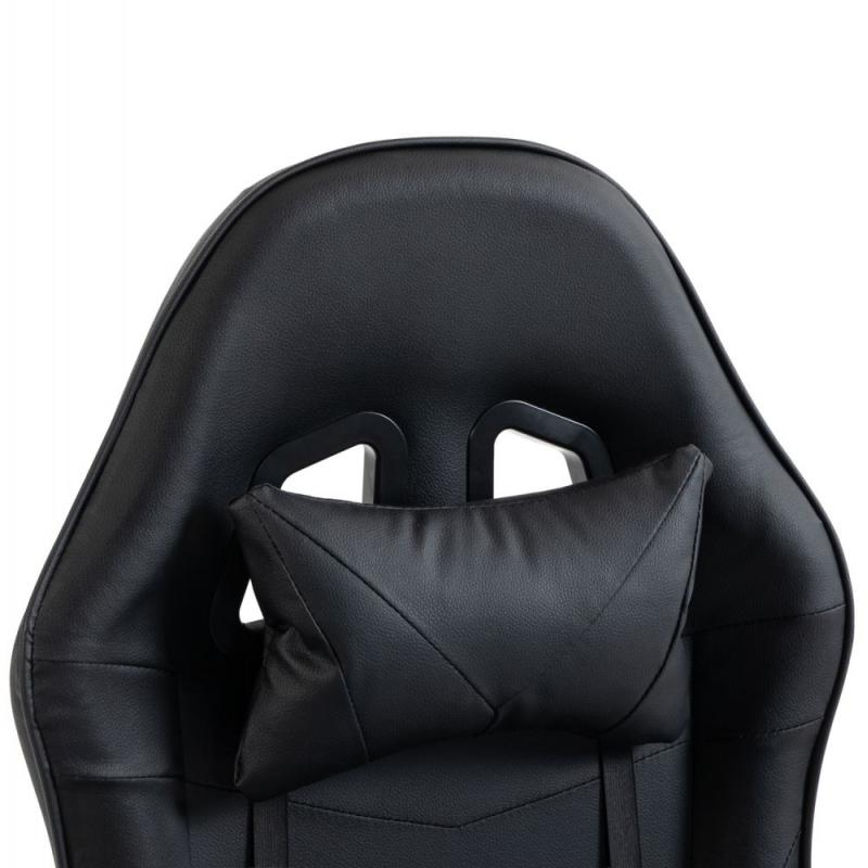 ΚΑΡΕΚΛΑ GAMING STRATUS HM1231.01 ΜΑΥΡΟ PVC--ΜΕ ΜΑΞIΛΑΡΑΚΙΑ ΜΕΣΗΣ/ΚΕΦΑΛΗΣ 62x62x119Υεκ
