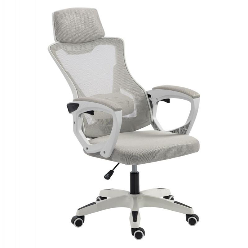 ΚΑΡΕΚΛΑ ΓΡΑΦΕΙΟΥ SALAS HM1223.02 P.P. ΛΕΥΚΟ-ΓΚΡΙ MESH ΥΦΑΣΜΑ 60x60x118-128Υεκ ΚΑΡΕΚΛΑ ΓΡΑΦΕΙΟΥ SALAS HM1223.02 P.P. ΛΕΥΚΟ-ΓΚΡΙ MESH ΥΦΑΣΜΑ 60x60x118-128Υεκ