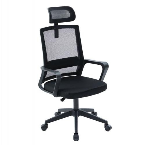 ΚΑΡΕΚΛΑ ΓΡΑΦΕΙΟΥ VELOCITY HM1229.01 ΜΑΥΡO MESH & PP 61x62x123Υεκ