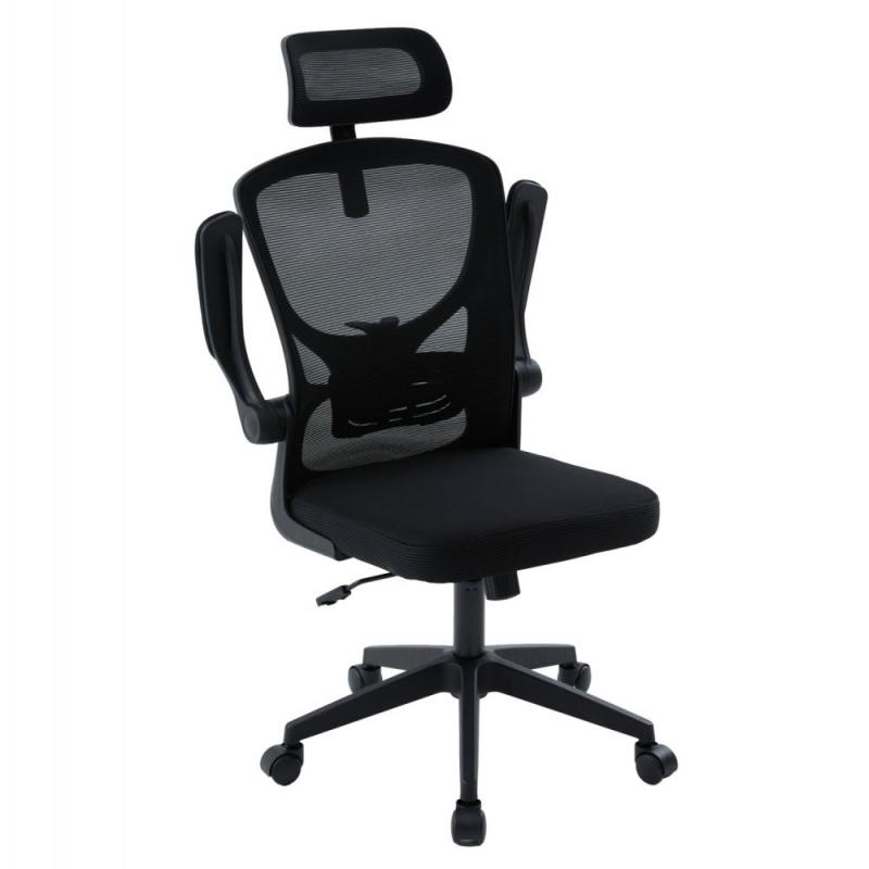 ΚΑΡΕΚΛΑ ΓΡΑΦΕΙΟΥ FLOATER HM1230.01 ΜΑΥΡO MESH & PP 62x62x106-116Υεκ ΚΑΡΕΚΛΑ ΓΡΑΦΕΙΟΥ FLOATER HM1230.01 ΜΑΥΡO MESH & PP 62x62x106-116Υεκ