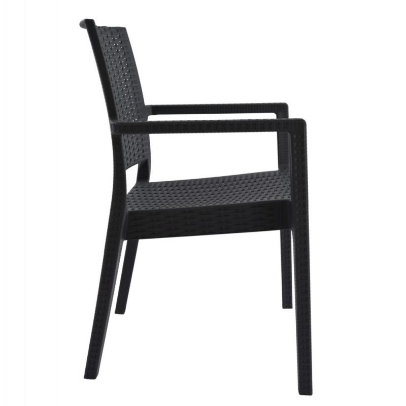 ΠΟΛΥΘΡΟΝΑ ΠΟΛΥΠΡΟΠΥΛΕΝΙΟΥ ΒΑΡΕΩΣ ΤΥΠΟΥ KAGANU DARK GREY HM5134.01 57x55,5x89 εκ.