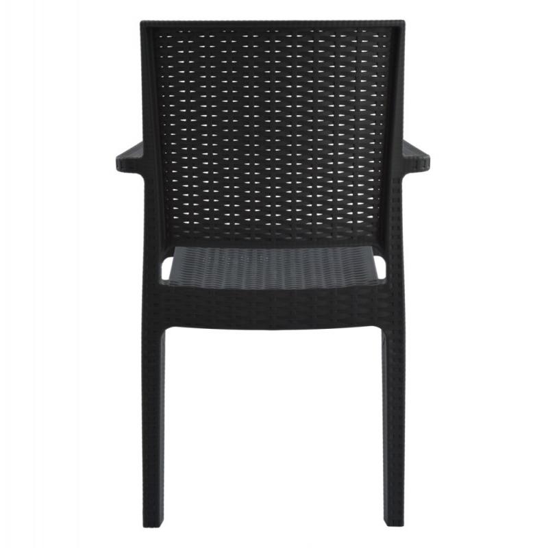ΠΟΛΥΘΡΟΝΑ ΠΟΛΥΠΡΟΠΥΛΕΝΙΟΥ ΒΑΡΕΩΣ ΤΥΠΟΥ KAGANU DARK GREY HM5134.01 57x55,5x89 εκ.