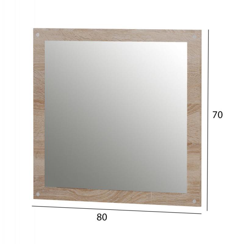 ΚΑΘΡΕΦΤΗΣ ΤΟΙΧΟΥ HM4360 ΜΕΛΑΜΙΝΗ ΣΕ ΣΟΝΑΜΑ 80x70x1.8(βάθος)εκ ΚΑΘΡΕΦΤΗΣ ΤΟΙΧΟΥ HM4360 ΜΕΛΑΜΙΝΗ ΣΕ ΣΟΝΑΜΑ 80x70x1.8(βάθος)εκ