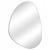 ΚΑΘΡΕΠΤΗΣ ΤΟΙΧΟΥ IRREGU HM4487.05 ΜΕ ΠΛΑΙΣΙΟ MDF ΣΕ WHITE MARBLE ΧΡΩΜΑ 60x80Υεκ.