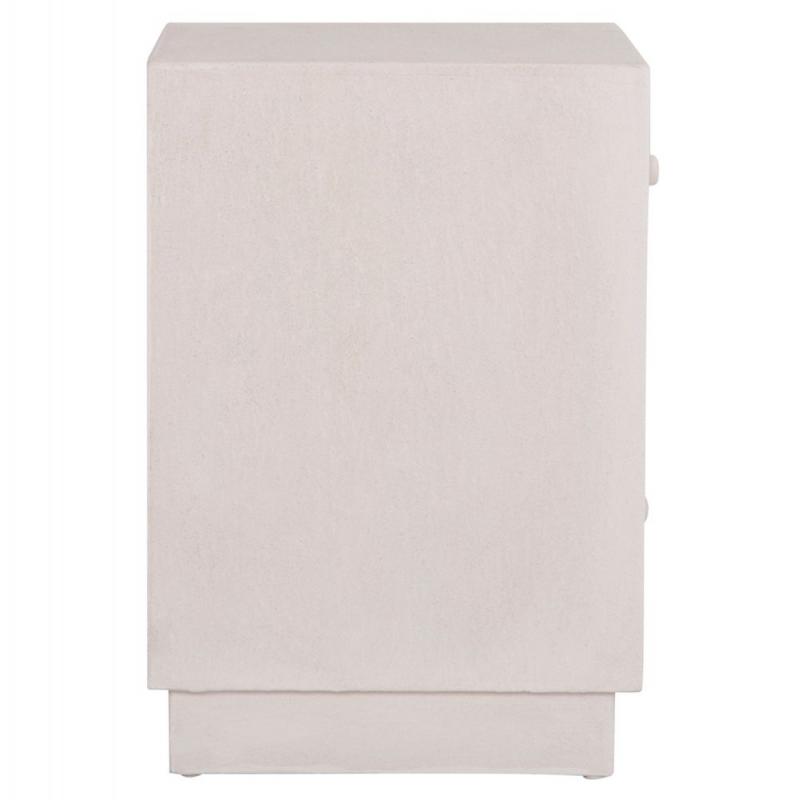 ΚΟΜΟΔΙΝΟ ΣΕΙΡΑ SANTORINI HM18047 MDF ΣΕ ΥΠΟΛΕΥΚΟ ΧΡΩΜΑ-3 ΣΥΡΤΑΡIA 48x38x55,5Υεκ.