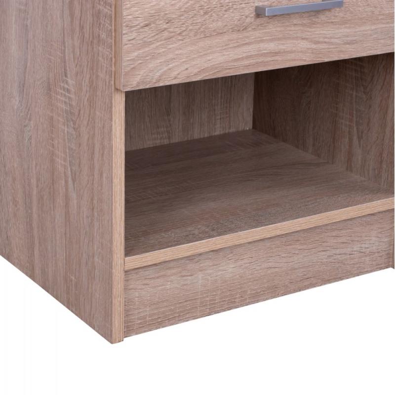 ΚΟΜΟΔΙΝΟ ΜΕ 1 ΣΥΡΤΑΡΙ LANEY SONAMA 45x35,5x47Υ εκ. HM2345.01