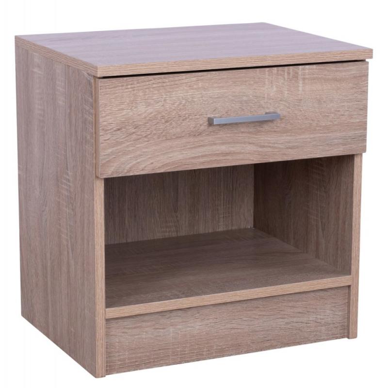 ΚΟΜΟΔΙΝΟ ΜΕ 1 ΣΥΡΤΑΡΙ LANEY SONAMA 45x35,5x47Υ εκ. HM2345.01