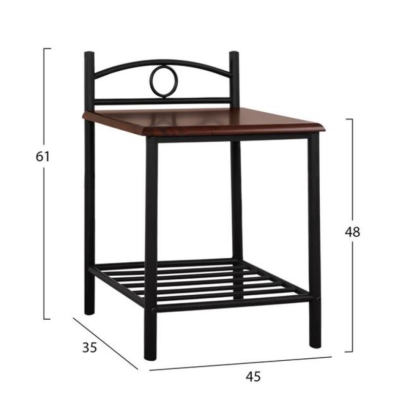 ΚΟΜΟΔΙΝΟ REVEN HM387 ΑΠΟ ΜΕΤΑΛΛΟ ΚΑΙ ΞΥΛΟ RUBBERWOOD 45x35x48-61Y εκ. ΚΟΜΟΔΙΝΟ REVEN HM387 ΑΠΟ ΜΕΤΑΛΛΟ ΚΑΙ ΞΥΛΟ RUBBERWOOD 45x35x48-61Y εκ.