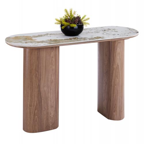 ΚΟΝΣΟΛΑ MARBLEX HM18446 ΚΕΡΑΜΙΚΟ TOP PANDORA--MDF ΠΟΔΙΑ 120x40x76Υεκ