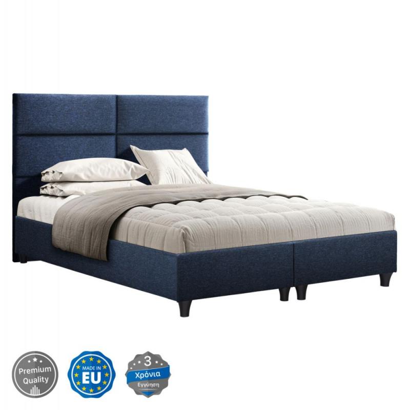 ΚΡΕΒΑΤΙ MILO ΑΠΟ ΜΠΛΕ ΥΦΑΣΜΑ HM616.08 ΓΙΑ ΣΤΡΩΜΑ 160x200 εκ. ΚΡΕΒΑΤΙ MILO ΑΠΟ ΜΠΛΕ ΥΦΑΣΜΑ HM616.08 ΓΙΑ ΣΤΡΩΜΑ 160x200 εκ.