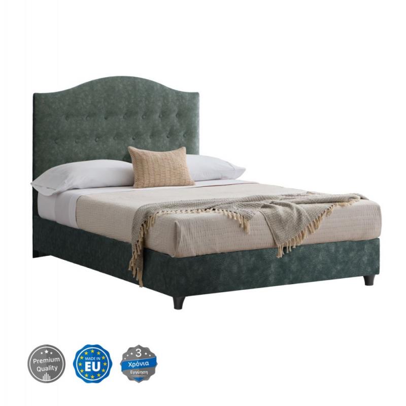 ΚΡΕΒΑΤΙ MILO ΑΠΟ ΠΡΑΣΙΝΟ ΥΦΑΣΜΑ τύπου NUBUCK HM652.27 ΓΙΑ ΣΤΡΩΜΑ 90x200 εκ. ΚΡΕΒΑΤΙ MILO ΑΠΟ ΠΡΑΣΙΝΟ ΥΦΑΣΜΑ τύπου NUBUCK HM652.27 ΓΙΑ ΣΤΡΩΜΑ 90x200 εκ.
