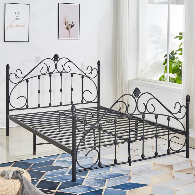 ΚΡΕΒΑΤΙ ΜΕΤΑΛΛΙΚΟ MADEN 150x200 εκ. ΜΑΥΡΟ ΧΡΩΜΑ HM576.01 ΚΡΕΒΑΤΙ ΜΕΤΑΛΛΙΚΟ MADEN 150x200 εκ. ΜΑΥΡΟ ΧΡΩΜΑ HM576.01