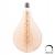 ΛΑΜΠΤΗΡΑΣ LED FILAMENT 8W E27 3000K SMOKE COLOR DIMMABLE  HM4052.03