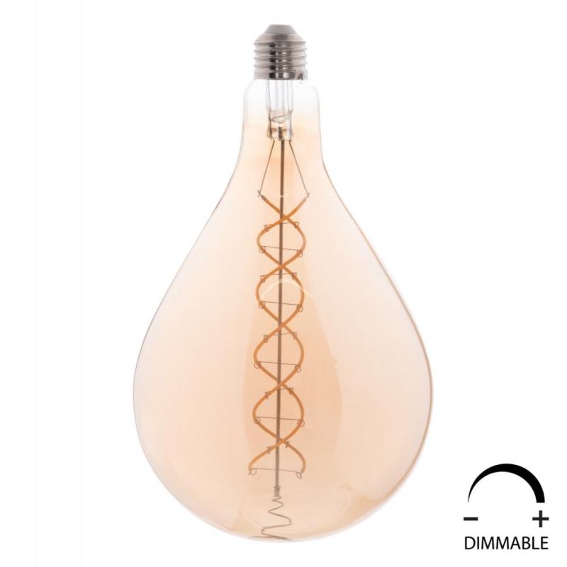 ΛΑΜΠΤΗΡΑΣ LED FILAMENT 8W E27 3000K SMOKE COLOR DIMMABLE HM4052.03 ΛΑΜΠΤΗΡΑΣ LED FILAMENT 8W E27 3000K SMOKE COLOR DIMMABLE HM4052.03