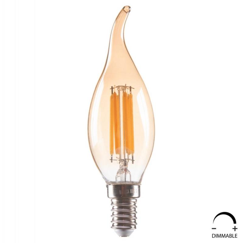 ΛΑΜΠΤΗΡΑΣ HM4047.02 ΣΤΥΛ ΦΛΟΓΑ LED FILAMENT 6W E14 3000K GOLD DIMMABLE ΛΑΜΠΤΗΡΑΣ HM4047.02 ΣΤΥΛ ΦΛΟΓΑ LED FILAMENT 6W E14 3000K GOLD DIMMABLE