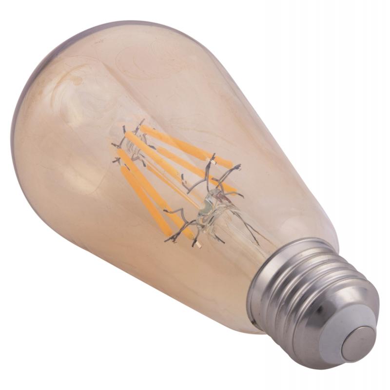 ΛΑΜΠΤΗΡΑΣ HM4188.02 LED FILAMENT 8W E27 DIMMABLE 3000K GOLD ΛΑΜΠΤΗΡΑΣ HM4188.02 LED FILAMENT 8W E27 DIMMABLE 3000K GOLD