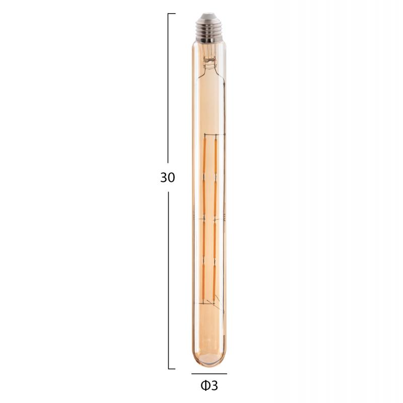 ΛΑΜΠΤΗΡΑΣ HM4191 LED FILAMENT 8W E27 3000K GOLD DIMMABLE ΛΑΜΠΤΗΡΑΣ HM4191 LED FILAMENT 8W E27 3000K GOLD DIMMABLE