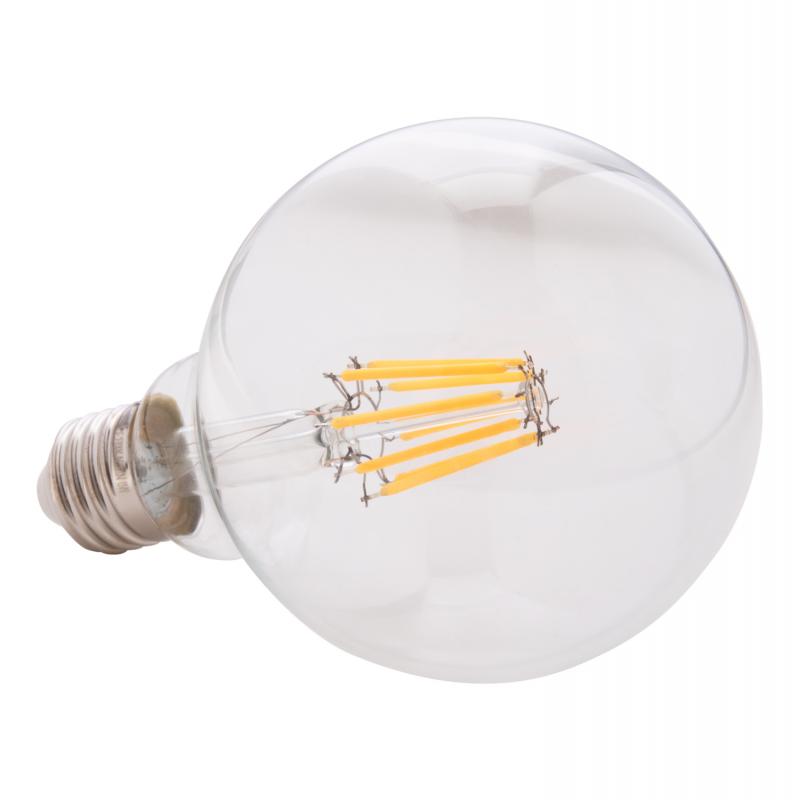 ΛΑΜΠΤΗΡΑΣ GLOBO LED FILAMENT 8W E27 3000K ΔΙΑΦΑΝΟΣ DIMMABLE HM4050.01 ΛΑΜΠΤΗΡΑΣ GLOBO LED FILAMENT 8W E27 3000K ΔΙΑΦΑΝΟΣ DIMMABLE HM4050.01