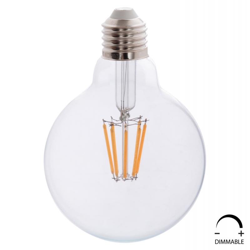 ΛΑΜΠΤΗΡΑΣ GLOBO LED FILAMENT 8W E27 3000K ΔΙΑΦΑΝΟΣ DIMMABLE HM4050.01 ΛΑΜΠΤΗΡΑΣ GLOBO LED FILAMENT 8W E27 3000K ΔΙΑΦΑΝΟΣ DIMMABLE HM4050.01