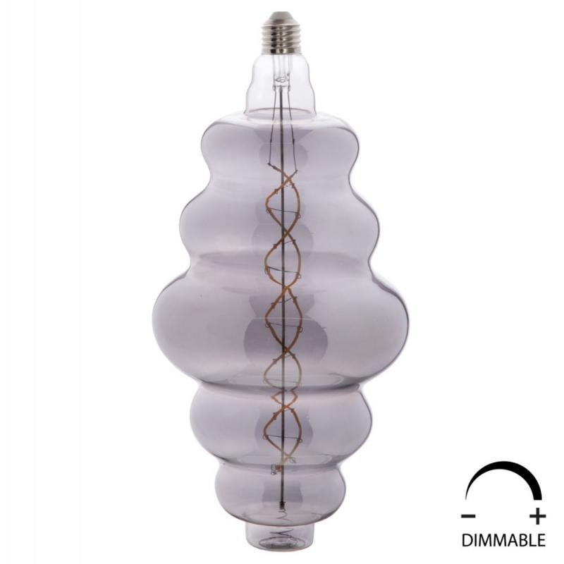 ΛΑΜΠΤΗΡΑΣ LED FILAMENT 8W E27 3000K SMOKE COLOR DIMMABLE HM4056.03 ΛΑΜΠΤΗΡΑΣ LED FILAMENT 8W E27 3000K SMOKE COLOR DIMMABLE HM4056.03
