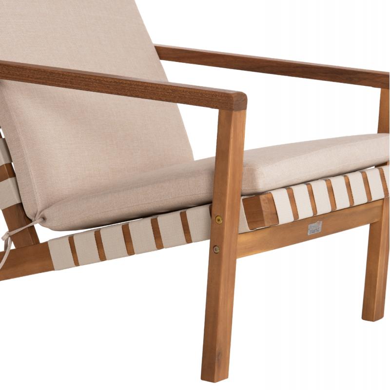 LOUNGE ΣΕΤ ΕΞ.ΧΩΡΟΥ 3ΤΜΧ DAME HM10982 ΞΥΛΟ ΑΚΑΚΙΑΣ--ΣΧΟΙΝΙ STRAP & ΜΑΞΙΛΑΡΙΑ ΣΕ ΜΠΕΖ LOUNGE ΣΕΤ ΕΞ.ΧΩΡΟΥ 3ΤΜΧ DAME HM10982 ΞΥΛΟ ΑΚΑΚΙΑΣ--ΣΧΟΙΝΙ STRAP & ΜΑΞΙΛΑΡΙΑ ΣΕ ΜΠΕΖ