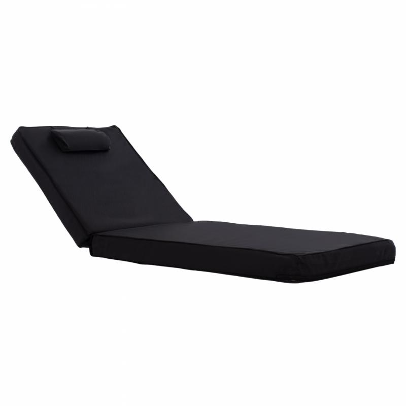 ΜΑΞΙΛΑΡΙ ΞΑΠΛΩΣΤΡΑΣ TEXTILENE 600gr/m2 2X1 SIFNOS ΜΟΚΑ HM11237.04T 194x70x11εκ.