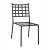 ΜΕΤΑΛΛΙΚΗ ΚΑΡΕΚΛΑ EMERY HM5509 ΣΕ ΜΑΥΡΗ ΑΠΟΧΡΩΣΗ 46x58x88  cm