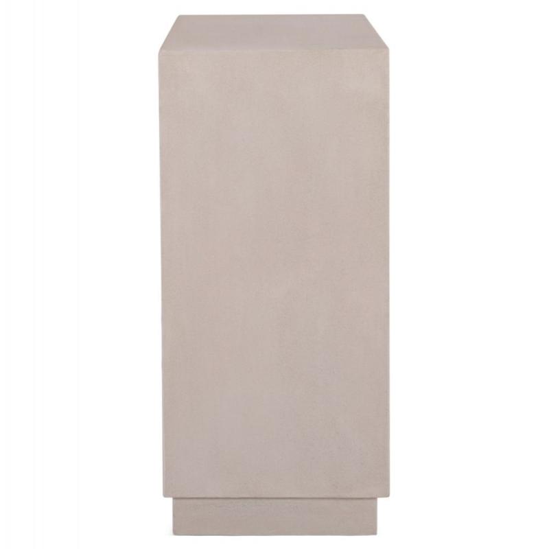 ΜΠΟΥΦΕΣ ΣΕΙΡΑ SANTORINI HM18046 MDF ΣΕ ΥΠΟΛΕΥΚΟ ΧΡΩΜΑ-2 ΣΥΡΤΑΡΙΑ & 2 ΠΟΡΤΕΣ 107x38x82,5Υεκ.