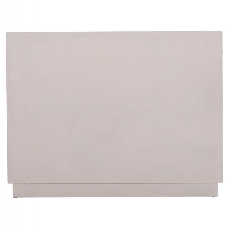 ΜΠΟΥΦΕΣ ΣΕΙΡΑ SANTORINI HM18046 MDF ΣΕ ΥΠΟΛΕΥΚΟ ΧΡΩΜΑ-2 ΣΥΡΤΑΡΙΑ & 2 ΠΟΡΤΕΣ 107x38x82,5Υεκ.