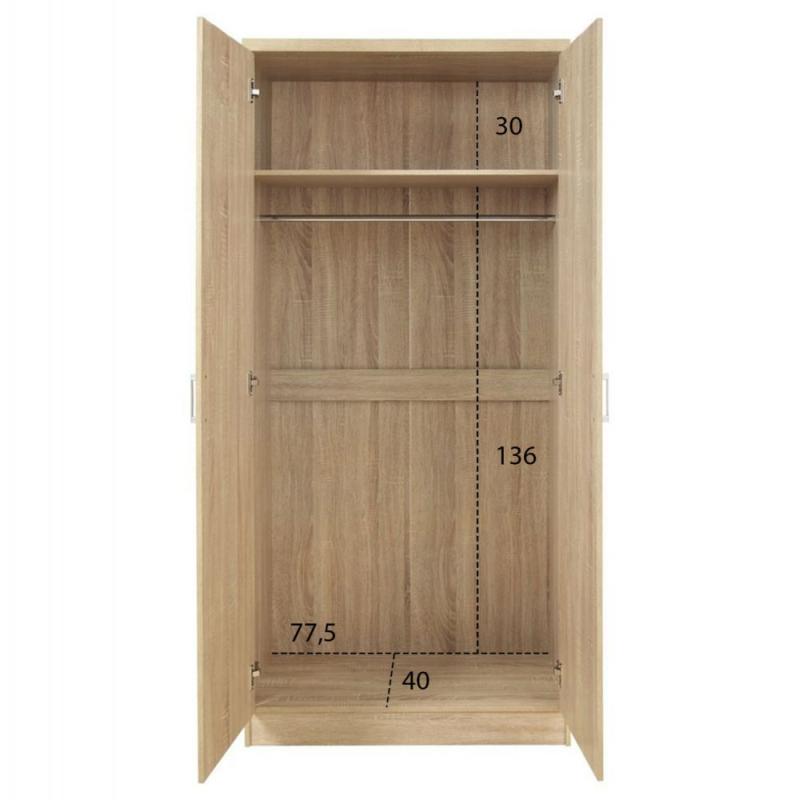 ΝΤΟΥΛΑΠΑ 2ΦΥΛΛΗ JENNA SONAMA HM368.02 80x43x181 ΝΤΟΥΛΑΠΑ 2ΦΥΛΛΗ JENNA SONAMA HM368.02 80x43x181