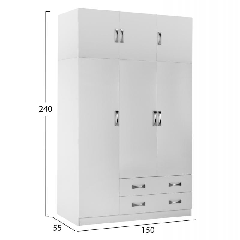 ΝΤΟΥΛΑΠΑ 3ΦΥΛΛΗ ΜΕ ΠΑΤΑΡΙ CARLY HM10891.05 ΜΕΛΑΜΙΝΗ ΣΕ ΛΕΥΚΟ 150X55Χ240Υεκ. ΝΤΟΥΛΑΠΑ 3ΦΥΛΛΗ ΜΕ ΠΑΤΑΡΙ CARLY HM10891.05 ΜΕΛΑΜΙΝΗ ΣΕ ΛΕΥΚΟ 150X55Χ240Υεκ.