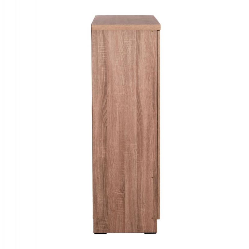 ΝΤΟΥΛΑΠΑ 3ΦΥΛΛΗ ΜΕ ΡΑΦΙΑ FUENTO HM2482.01 SONAMA OAK ΜΕΛΑΜΙΝΗ 120-116x40x123,5Υεκ.