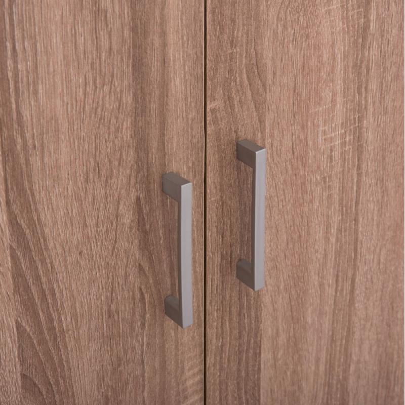 ΝΤΟΥΛΑΠΑ 3ΦΥΛΛΗ ΜΕ ΡΑΦΙΑ FUENTO HM2482.01 SONAMA OAK ΜΕΛΑΜΙΝΗ 120-116x40x123,5Υεκ.