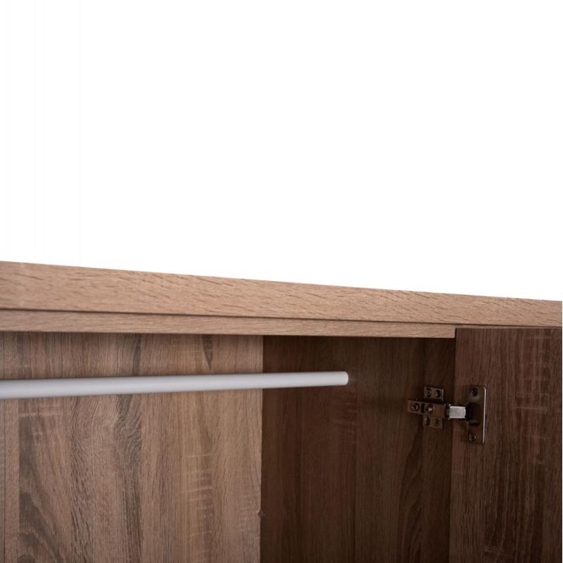 ΝΤΟΥΛΑΠΑ 3ΦΥΛΛΗ ΜΕ ΡΑΦΙΑ FUENTO HM2482.01 SONAMA OAK ΜΕΛΑΜΙΝΗ 120-116x40x123,5Υεκ.