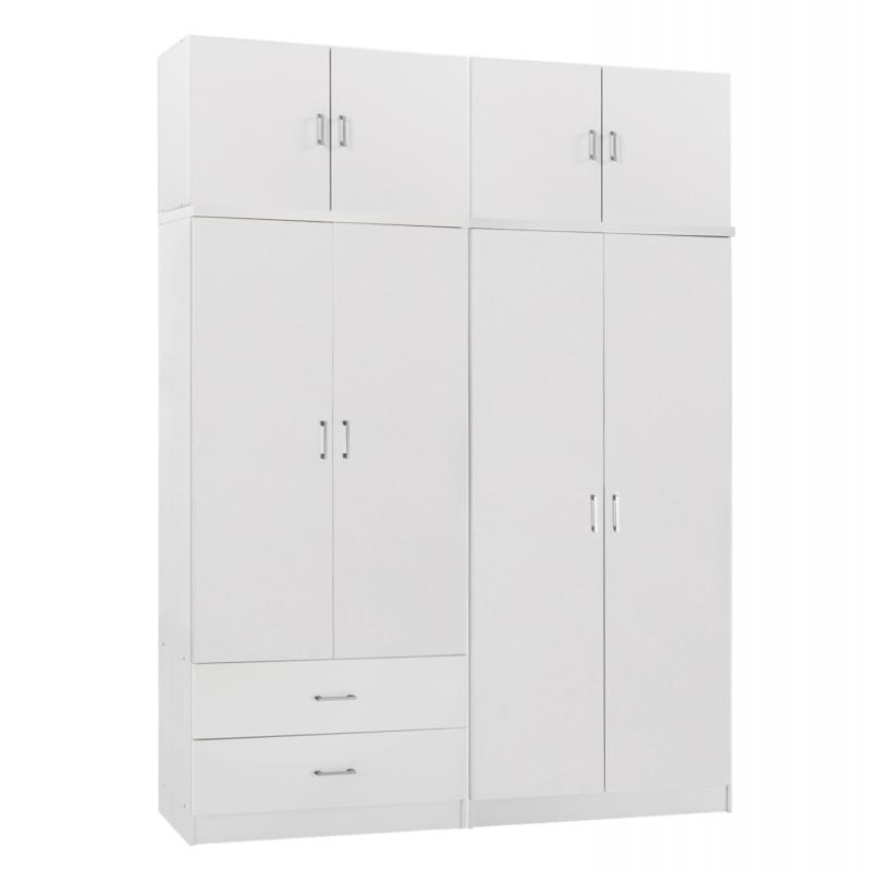 ΝΤΟΥΛΑΠΑ 4-ΦΥΛΛΗ ΜΕ ΠΑΤΑΡΙ & ΣΥΡΤΑΡΙΑ JENNA HM11355.05 ΜΕΛΑΜΙΝΗ ΣΕ ΛΕΥΚΟ 160x43x240Υεκ