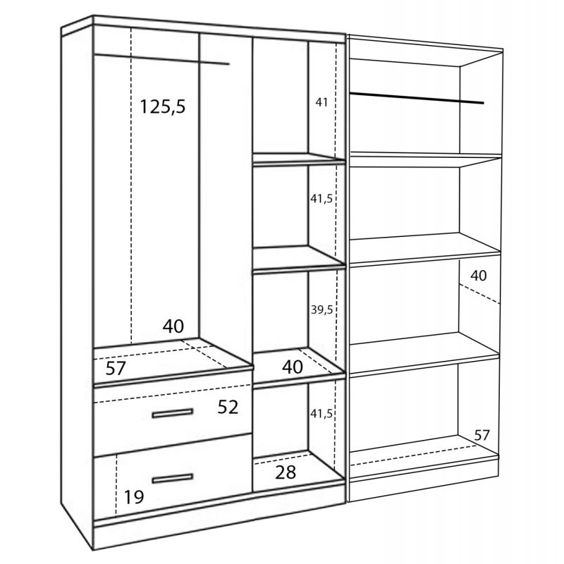ΝΤΟΥΛΑΠΑ 5ΦΥΛΛΗ CAESAR HM21234.01 ΜΕΛΑΜΙΝΗ ΧΡΩΜΑ ZEBRANO 150x42.5x181Υεκ ΝΤΟΥΛΑΠΑ 5ΦΥΛΛΗ CAESAR HM21234.01 ΜΕΛΑΜΙΝΗ ΧΡΩΜΑ ZEBRANO 150x42.5x181Υεκ