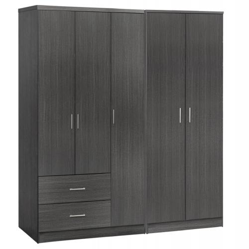 ΝΤΟΥΛΑΠΑ 5ΦΥΛΛΗ CAESAR HM21234.01 ΜΕΛΑΜΙΝΗ ΧΡΩΜΑ ZEBRANO 150x42.5x181Υεκ
