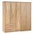 ΝΤΟΥΛΑΠΑ 5ΦΥΛΛΗ CAESAR HM21234.02 ΜΕΛΑΜΙΝΗ ΧΡΩΜΑ SONAMA 150x42.5x181Υεκ