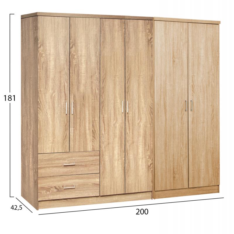 ΝΤΟΥΛΑΠΑ 6ΦΥΛΛΗ BLAKELY HM21235.02 ΜΕΛΑΜΙΝΗ ΧΡΩΜΑ SONAMA 201x43x181Υεκ ΝΤΟΥΛΑΠΑ 6ΦΥΛΛΗ BLAKELY HM21235.02 ΜΕΛΑΜΙΝΗ ΧΡΩΜΑ SONAMA 201x43x181Υεκ