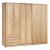 ΝΤΟΥΛΑΠΑ 6ΦΥΛΛΗ BLAKELY HM21235.02 ΜΕΛΑΜΙΝΗ ΧΡΩΜΑ SONAMA 201x43x181Υεκ